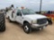 2002 Ford F450 2WD Service Truck Diesel, Automatic, Service Bed with Auto Crane Gas Powered Air