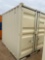 9' Storage Container with Walk-Through Door & Window
