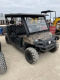 2012 Polaris Ranger 800 with Hard Top, Windshield and Gun Rack VIN 56202 Title, $25 fee