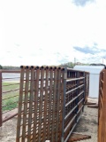 10 - 24' Free Standing Cattle Panels - One with 10' Gate TEN TIMES THE MONEY MUST TAKE ALL