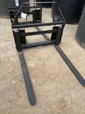 Unused Pallet Forks for Skid Steer