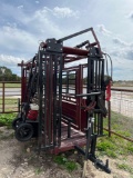 New Portable Hydraulic Squeeze Chute with Honda Gas Powered Power Unit