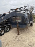 1995 Gooseneck 6x20 Stock Trailer VIN 42804 Lic Rec. $25 Fee