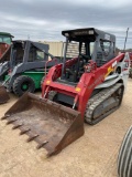 Takeuchi TL8 Compact Track Loader Showing 632 HRS Runs and works good SN 200805068