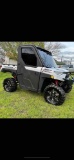 2021 Polaris Ranger Ultimate with full cab, air conditioner - heater - power steering Like new with