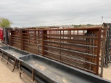 11 - 24' Free Standing Cattle Panels with One 10' Gate 11 TIMES THE MONEY MUST TAKE ALL