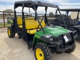 2022 John Deere XUV 825M S4 Gasoline Gator with Poly Top and Horn 87.5 HRS VIN 50912 Title, $25 Fee