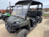 2022 Polaris Ranger 570 EFI Crew with Windshield and Poly Top ONLY 291 Miles 31 Hours VIN 54706