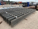 20 - 4'X20' Continuous Rail Fencing with Connectors 20 TIMES THE MONEY MUST TAKE ALL