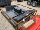 Unused 2 Bladed Brush Cutter for Skid Steer