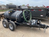 Wylie 500 Gallon Fire Fighter with Honda GX120 Gas Powered Pump Water Spray Nozzle on Back No Title