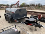 2023 X-Star 750 Gallon Fuel Trailer (Black/Gray) VIN 39263 MSO, $25 Fee Plus Registration Fees