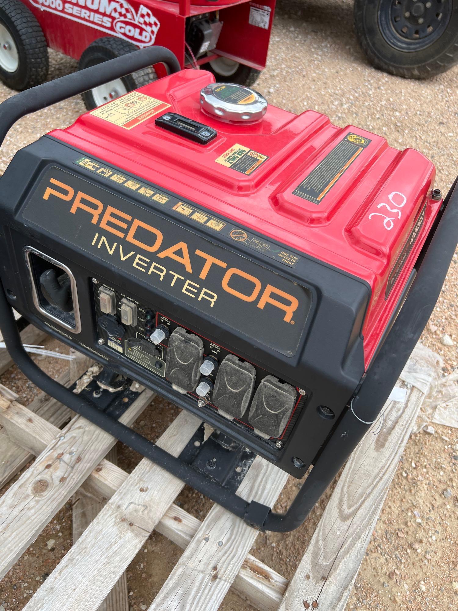 Predator 4550 Inverter Proxibid