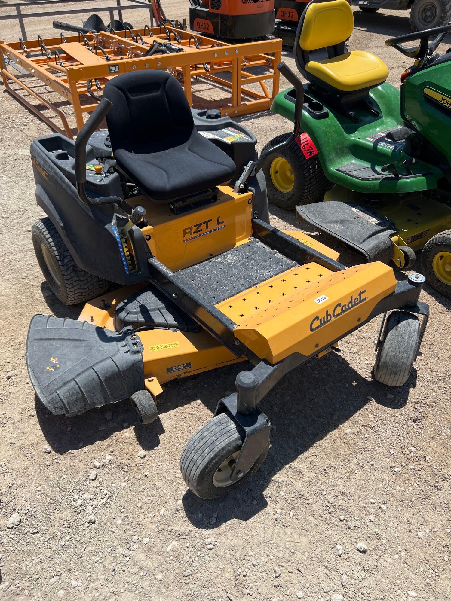 Cub Cadet RZT L 54 Zero Turn Mower Proxibid