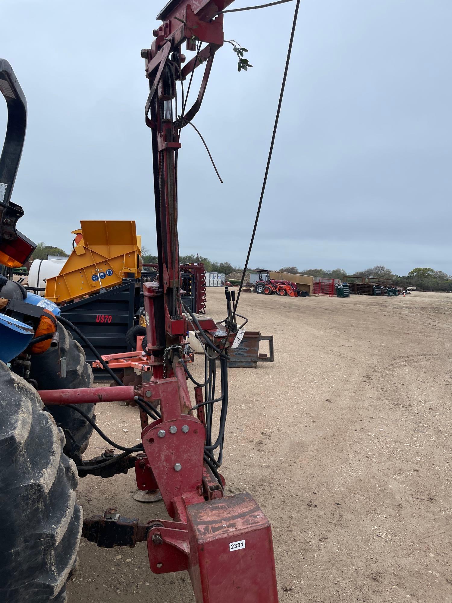 King Hitter Post Driver 3PT Hitch with Proxibid