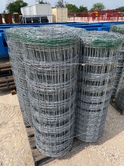 6 - Rolls of 4' Max-Loc Wire with 12" Spacing SIX TIMES THE MONEY MUST TAKE ALL