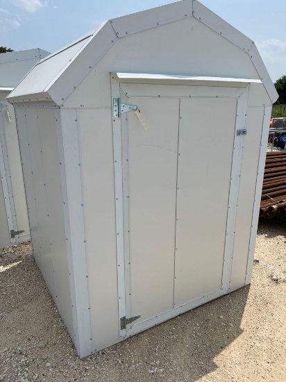 New 64"X64" Polar Shed 26 Gauge Steel Frame Double Wall Panels and Roof 1 3/4" R18 Insulation