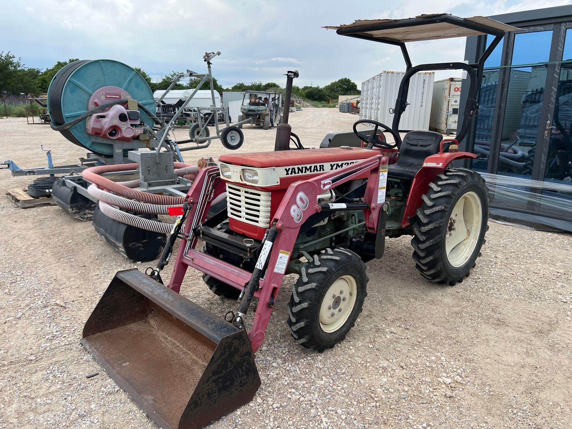 Yanmar YM2000 4WD Tractor with Koyker 80 Loader & | Proxibid