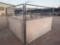 10' x 10' 77'' Horse Stall with 4' Poly Sides