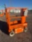 Snorkel TM12E 12ft Scissor Lift- Works Good. This Item Located at Hwy 36 Storage - 1828 State Hwy.
