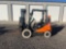 Doosan Pro 5 - 25 Forklift Runs and Works Good. 2700 Hours- 5000# lift - LPG Power This Item Located