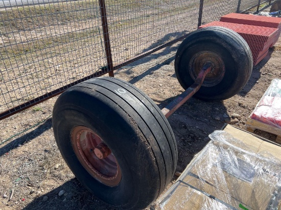 Axle and Tires
