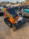 Unused Mini Tracked Skid Steer Gas Powered