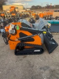 Unused Mini Tracked Skid Steer Gas Powered
