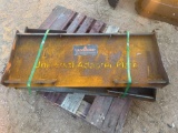 Skid Steer Attachment Plates SOLD ONE PER LOT