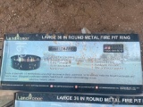 36'' Round Metal Fire Ring SOLD ONE PER LOT