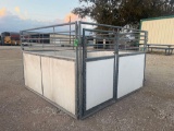 10' x 10' x 77' Horse Stall with 4' Poly Sides