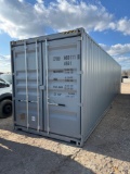 40' One Trip Hi Cube Container with Doors on Both Ends