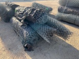 Pallet 6' - 7' Tall Chain Link Fence 5 Rolls