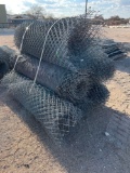 Pallet 6' Tall Chain Link Fence 5 Rolls