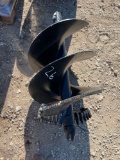 New 23'' Auger Bit with Rock Teeth and 2'' Hex Drive