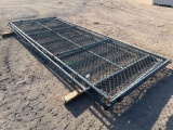 4 Chain Link Gates 13' - 15'