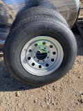 Taskmaster 235/80/16 --10 ply Trailer Tires on 8 Lug Wheels SOLD TWO PER A LOT TWO TIMES THE MONEY