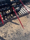 Hay Fork for Skid Steer SOLD ONE PER LOT This Item Located at Hwy 36 Storage - 1828 State Hwy. 36 -