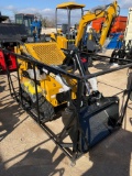 Unused MX- CRT23 Mini Tracked Stand On Skid Loader Gas Powered