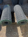 2 Rolls OK Brand Horse Fence 2'' x 4'' Space - 4' Tall TWO TIMES THE MONEY MUST TAKE ALL