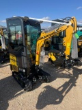 Unused AGT H13R Mini Excavator with Cab Gas Powered