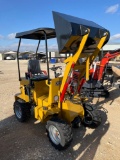 Unused KRW23- Mini Wheel Loader Gas Powered