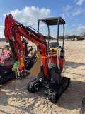 Unused AGT DM12RX C Plus Mini Excavator Gas Powered Front and Rear Cameras