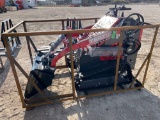 Unused YSRT14 Mini Tracked Skid Steer Stand On Gas Powered
