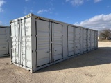 40' One Trip Hi Cube Container with 4 Sets of Side Doors CFGU4020274