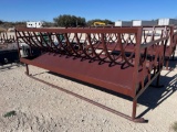 New 12' Double Bale Feeder with Trough