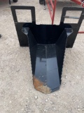Skid Steer Stump Bucket