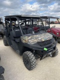 2022 Polaris 1000 Crew 520 hrs- Pro Box Top Light Bars VIN 18211 Title, $25 Fee SLOW TITLE