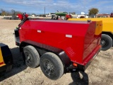 2025 X-Star 750 Gallon Fuel Trailer with 12V Pump, Batter and Solar Charger - Red VIN 39944 MSO, $25