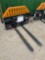 Hydraulic Adjustable Skid Steer Pallet Forks